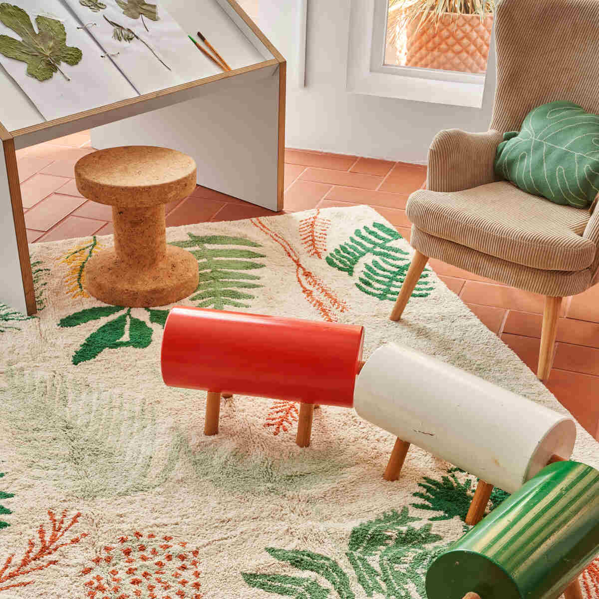 ダイヤ柄　ラグ　Lorena Canals Lorena Canals | Official Store of Washable Rugs