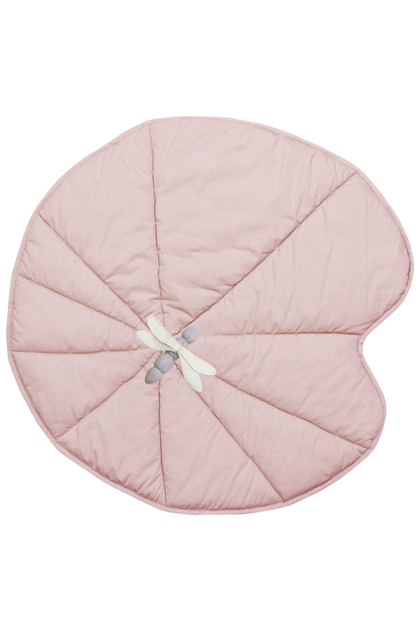 BABY PLAY MAT WATER LILY NUDE-Cotton Rugs-By Lorena Canals-1