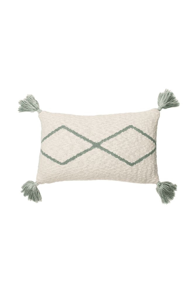Natural Knitted Throw Pillow Natural Knitted Throw Pillow