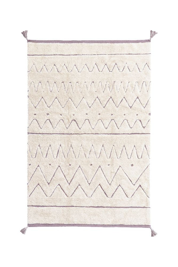 RUGCYCLED WASHABLE AREA RUG AZTECA-Rugcycled®-By Lorena Canals-1