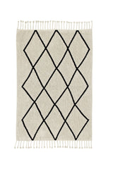 WASHABLE AREA RUG BEREBER BEIGE-Cotton Rugs-By Lorena Canals-1
