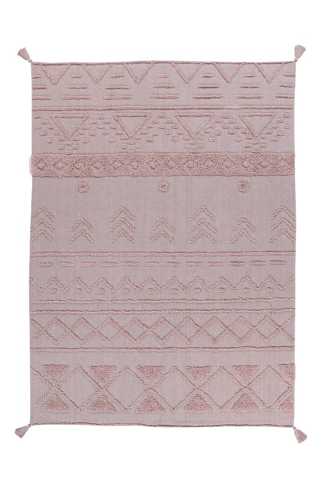 WASHABLE AREA RUG TRIBU NUDE-Cotton Rugs-By Lorena Canals-1