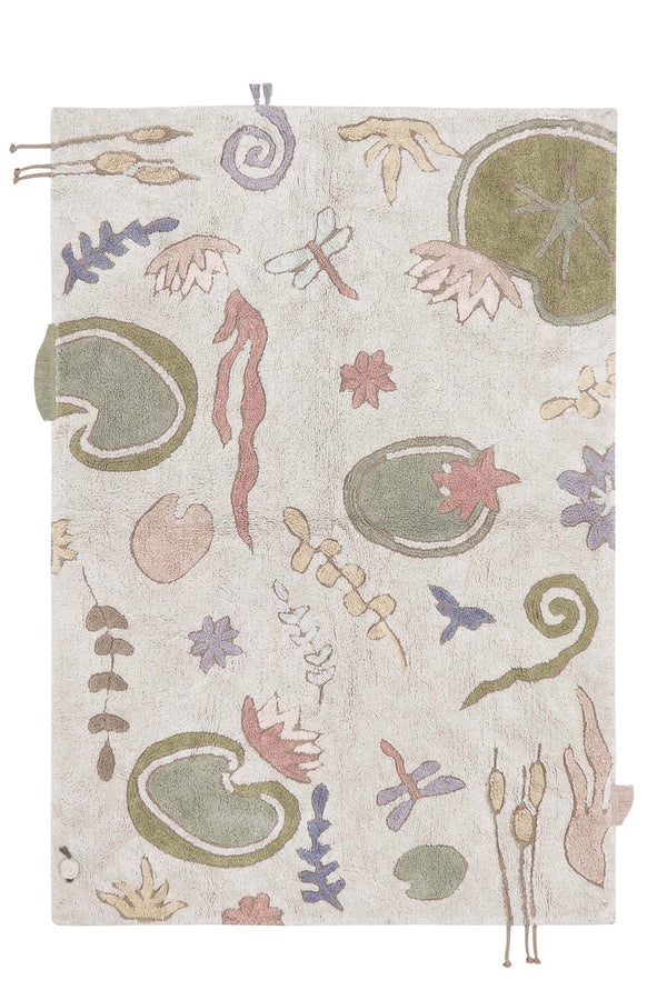 WASHABLE PLAY RUG BOTANIC FANTASY-Cotton Rugs-By Lorena Canals-1