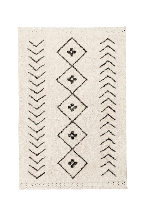 WASHABLE RUG BEREBER RHOMBS-Cotton Rugs-Lorena Canals-1