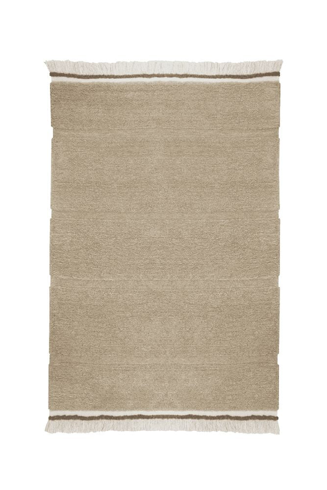 Wool Area Rug Steppe Beige – Lorena Canals | Official website