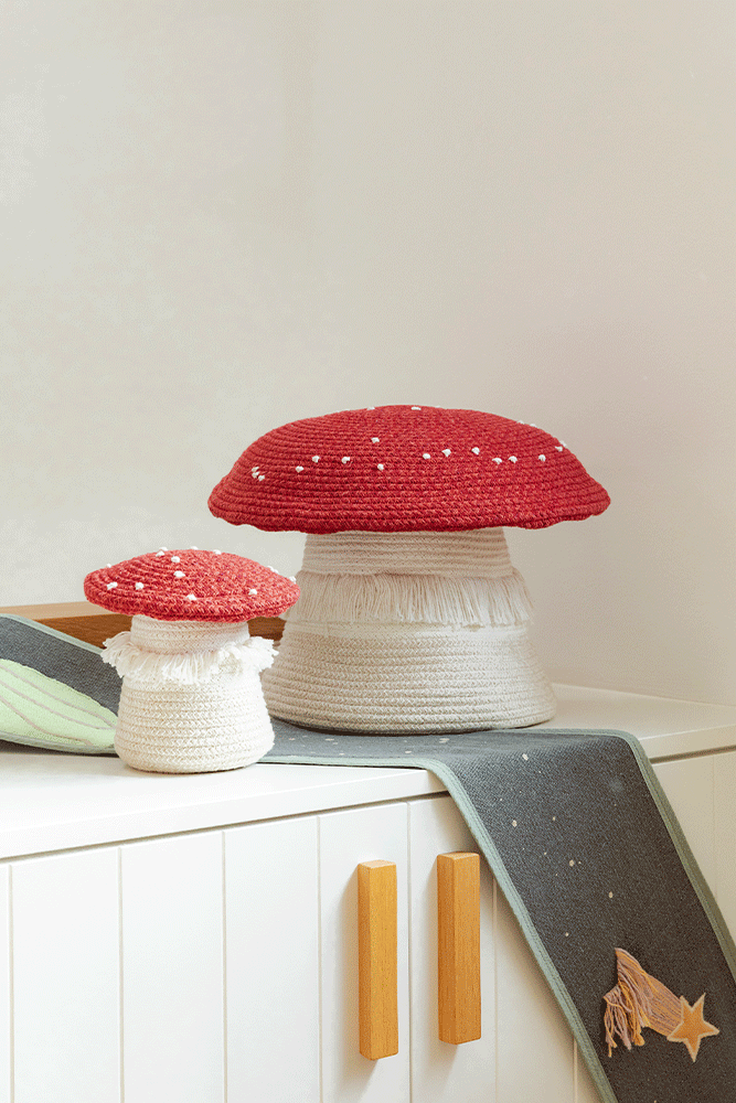 Basket Big Mushroom