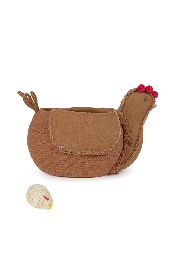 STORAGE BASKET CHICKEN TOFFEE