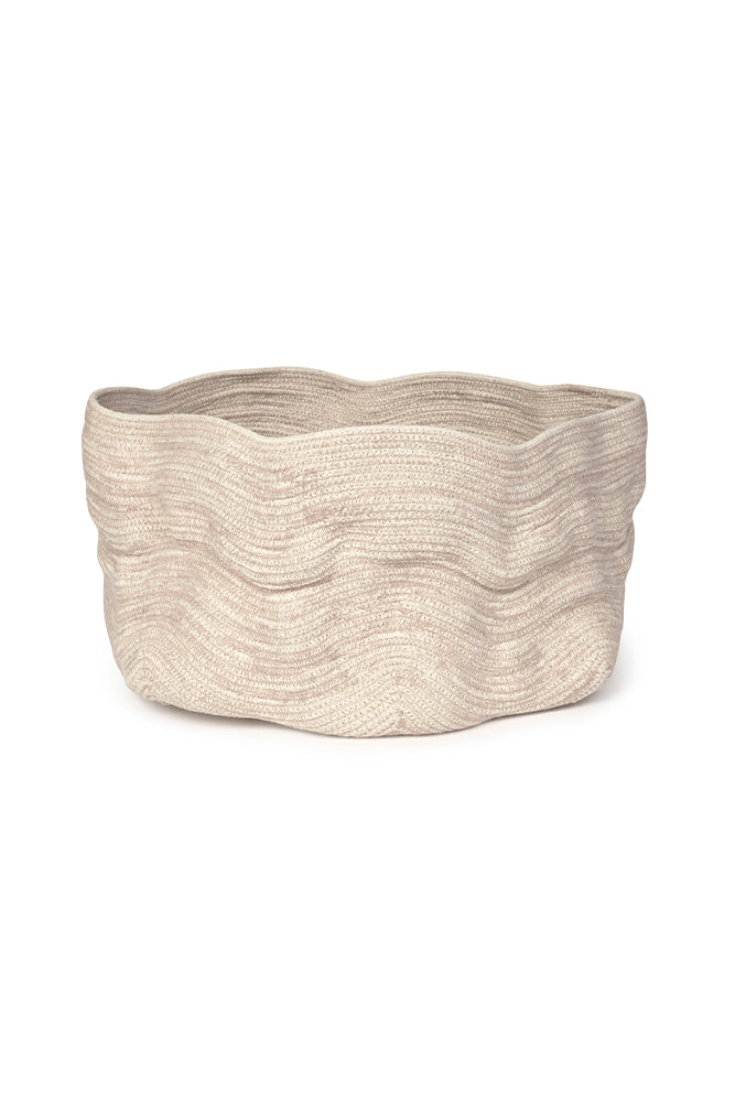 STONEWASHED BASKET WIDE NATURAL
