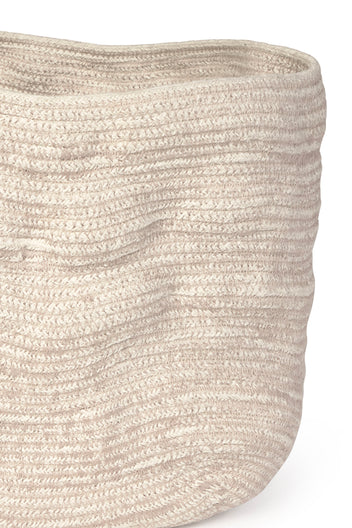 STONEWASHED BASKET TALL NATURAL