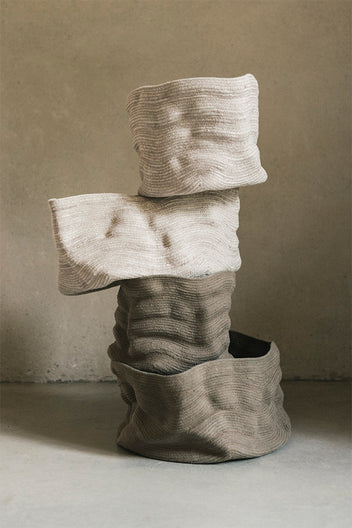 STONEWASHED BASKET WIDE SOIL BROWN