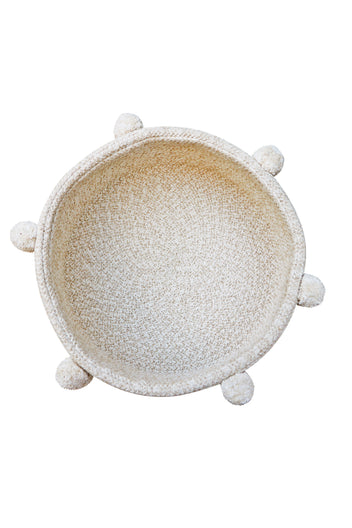 BASKET TRAY IVORY