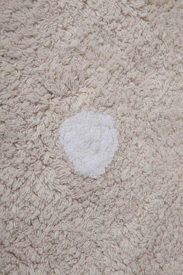 WASHABLE AREA RUG BISCUIT BEIGE