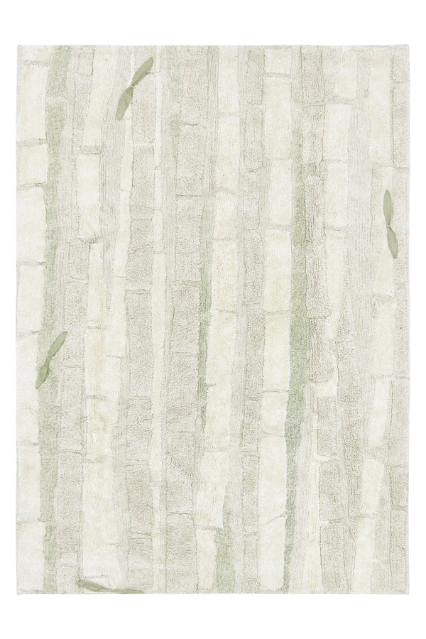 WASHABLE AREA RUG BAMBOO FOREST