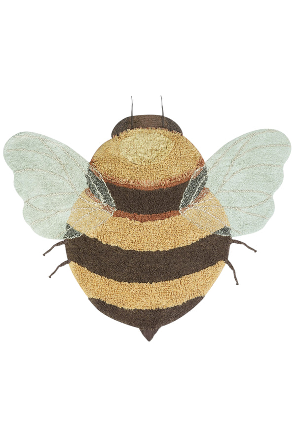 WASHABLE COTTON RUG BEE