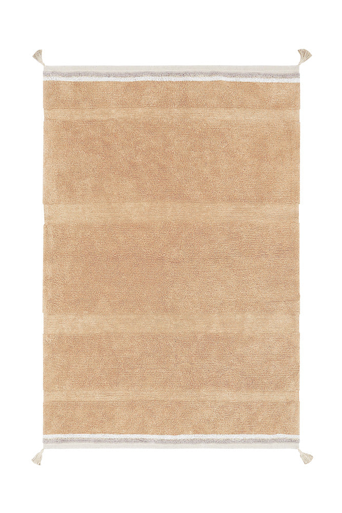 WASHABLE AREA RUG BLOOM GOLDEN
