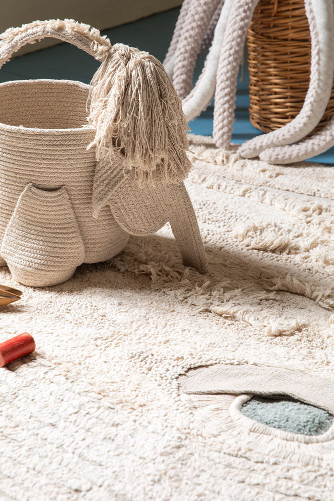 WASHABLE RUG WHALE X BIGSTUFFED