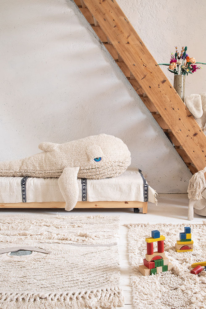 WASHABLE RUG WHALE X BIGSTUFFED