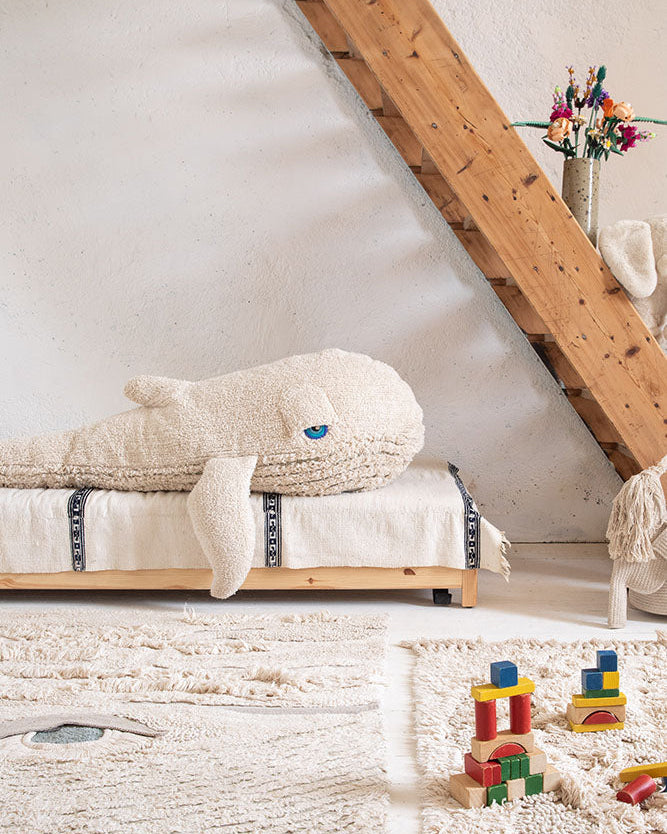 WASHABLE RUG WHALE X BIGSTUFFED