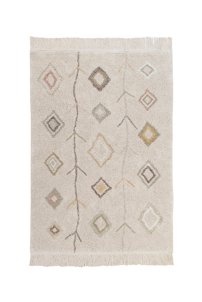 WASHABLE AREA RUG KAAROL EARTH