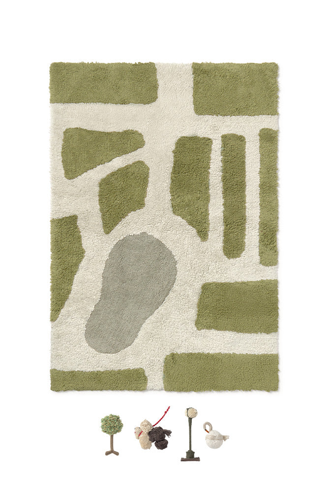 WASHABLE PLAY RUG HYDE PARK