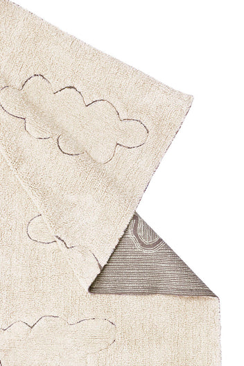 RUGCYCLED WASHABLE RUG CLOUDS