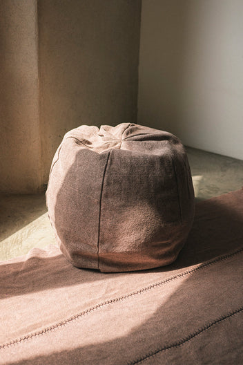 STONEWASHED RUG SOIL BROWN