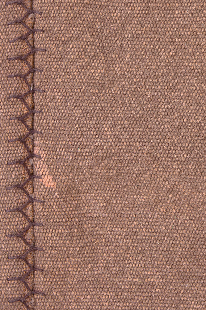 STONEWASHED RUG SOIL BROWN