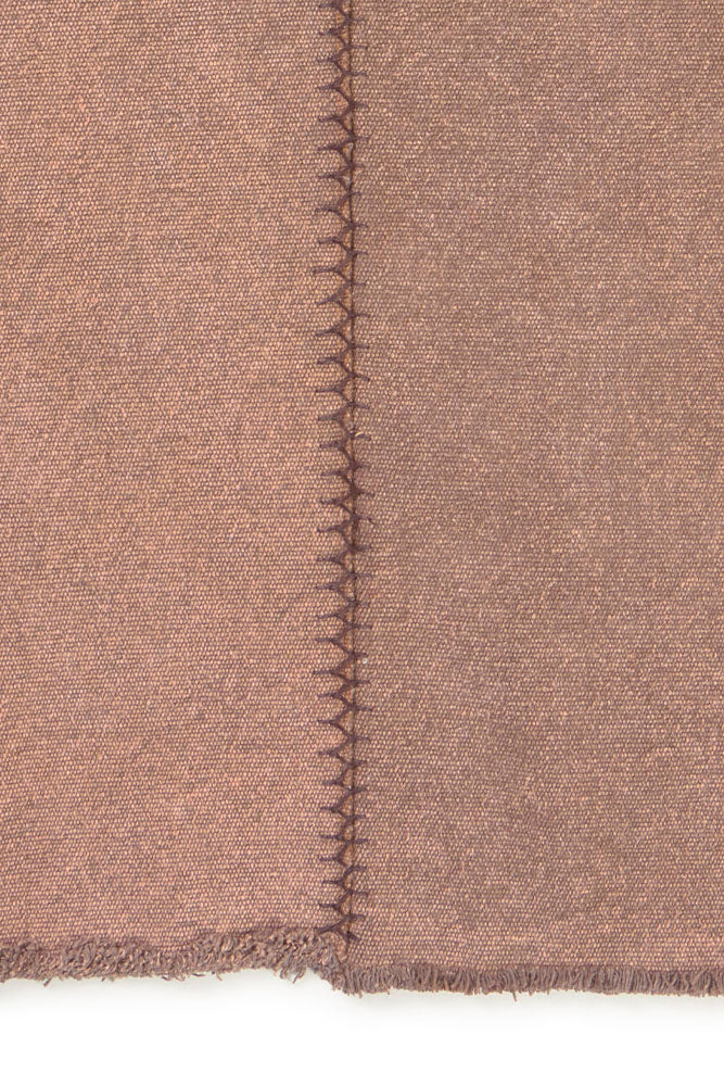 STONEWASHED RUG SOIL BROWN