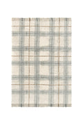 WASHABLE RUG TARTAN BLUE SAGE