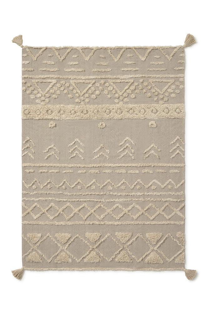 WASHABLE AREA RUG TRIBU NATURAL