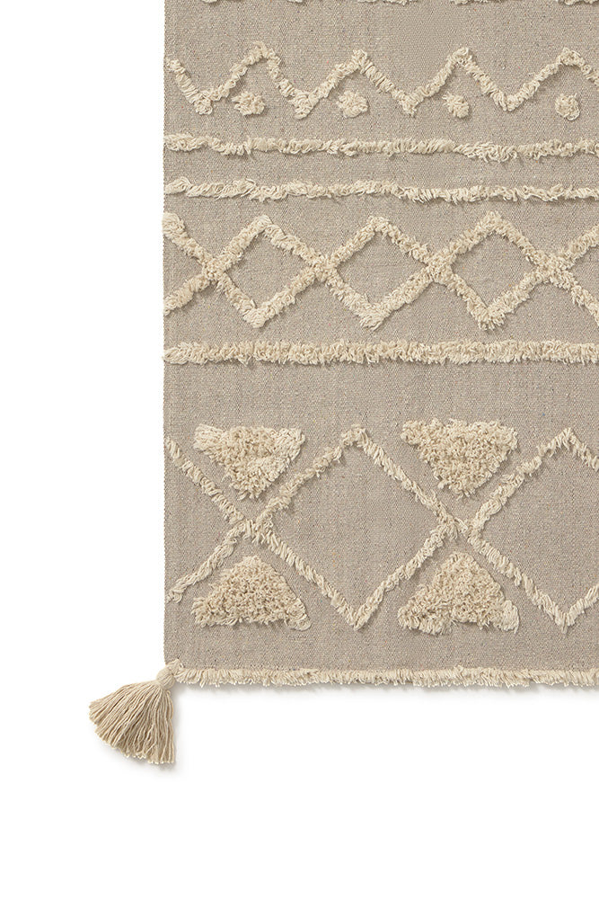 WASHABLE AREA RUG TRIBU NATURAL