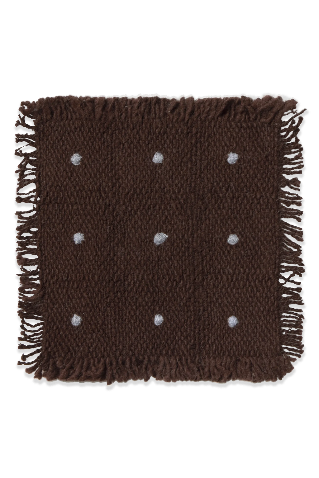 COASTERS DOTS COFFEE BEAN - SET OF 4