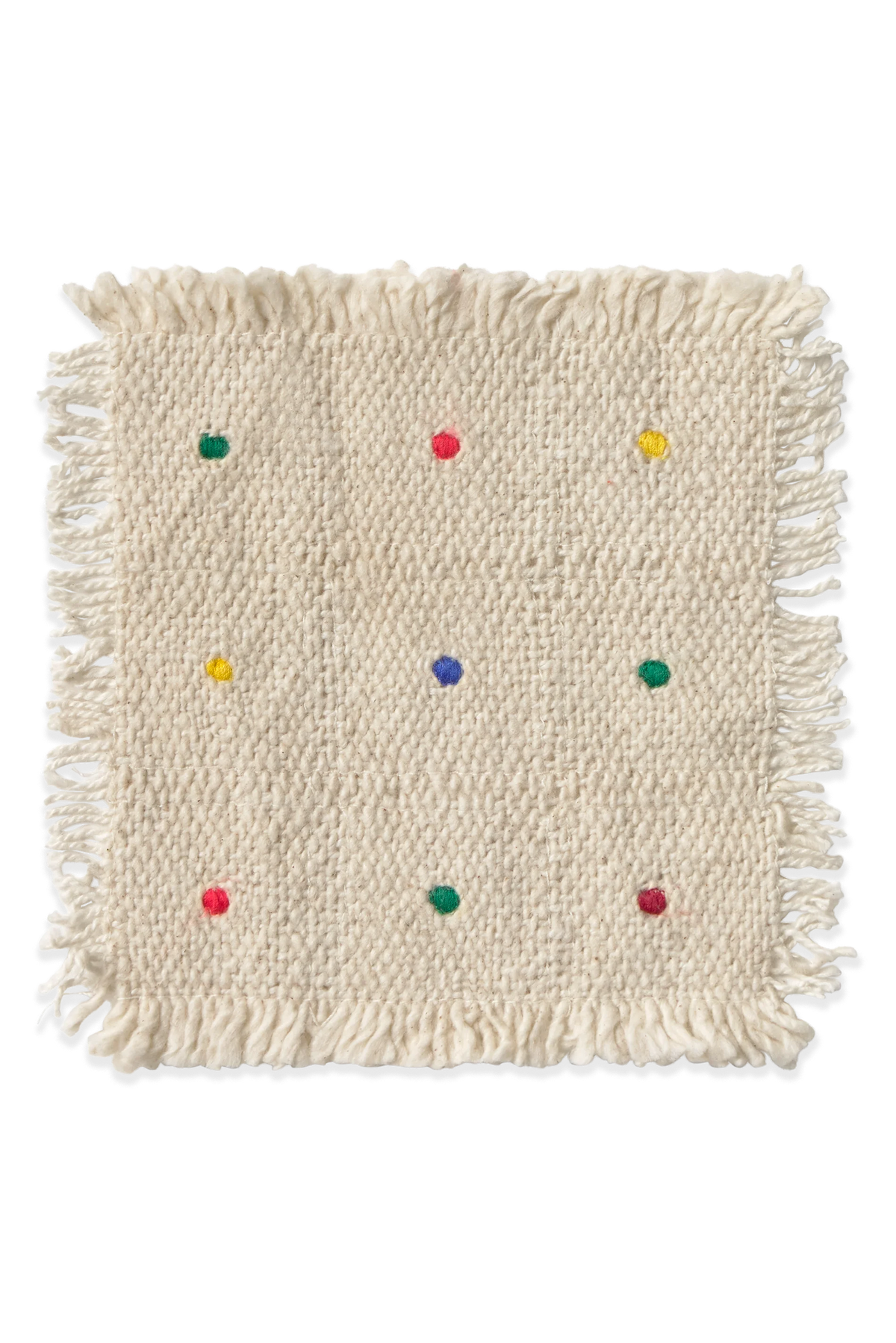 COASTERS DOTS MULTICOLOR - SET OF 4