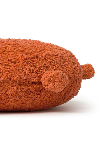 FLOOR CUSHION BUBBLY TERRACOTA