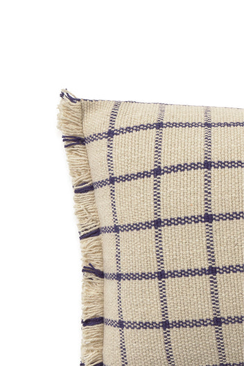 CUSHION GEO BLOCK NATURAL