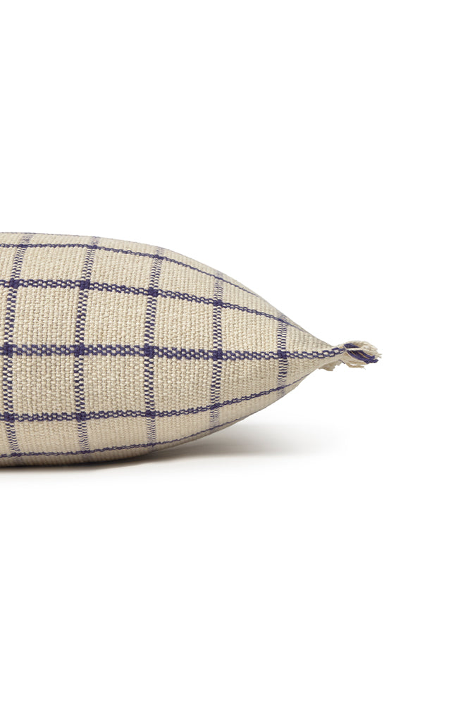 CUSHION GEO BLOCK NATURAL