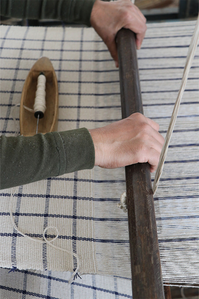 CUSHION GEO BLOCK NATURAL