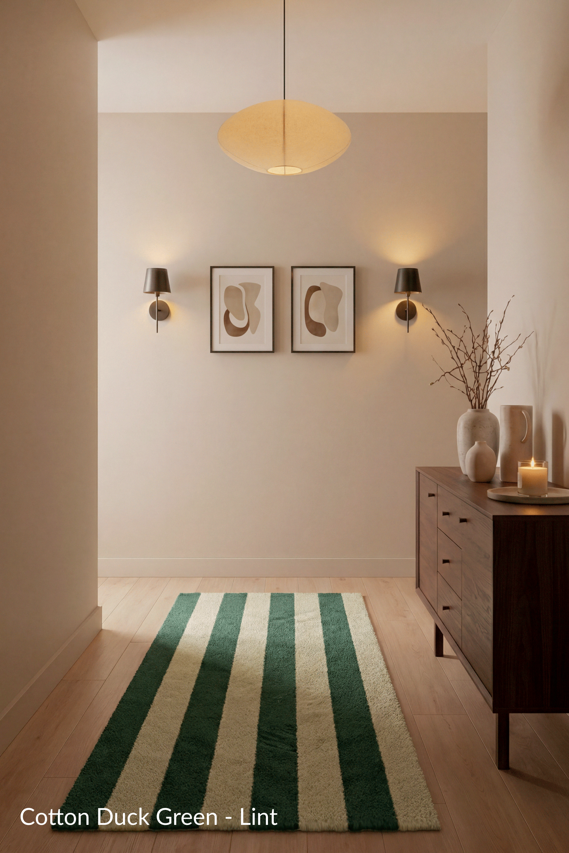 CUSTOM STRIPED RUG