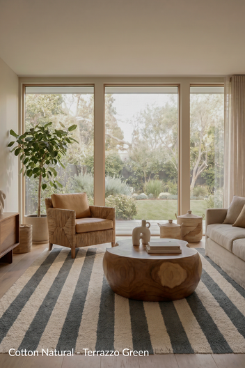 CUSTOM STRIPED RUG