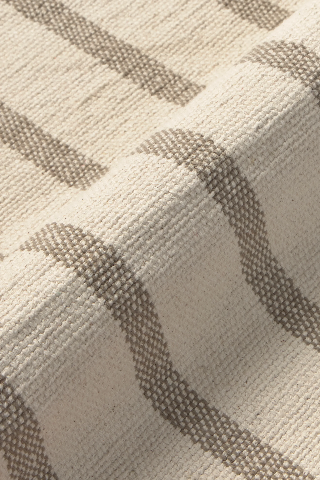 SET OF 2 HANDLOOM PLACEMATS POCKET SOIL BROWN