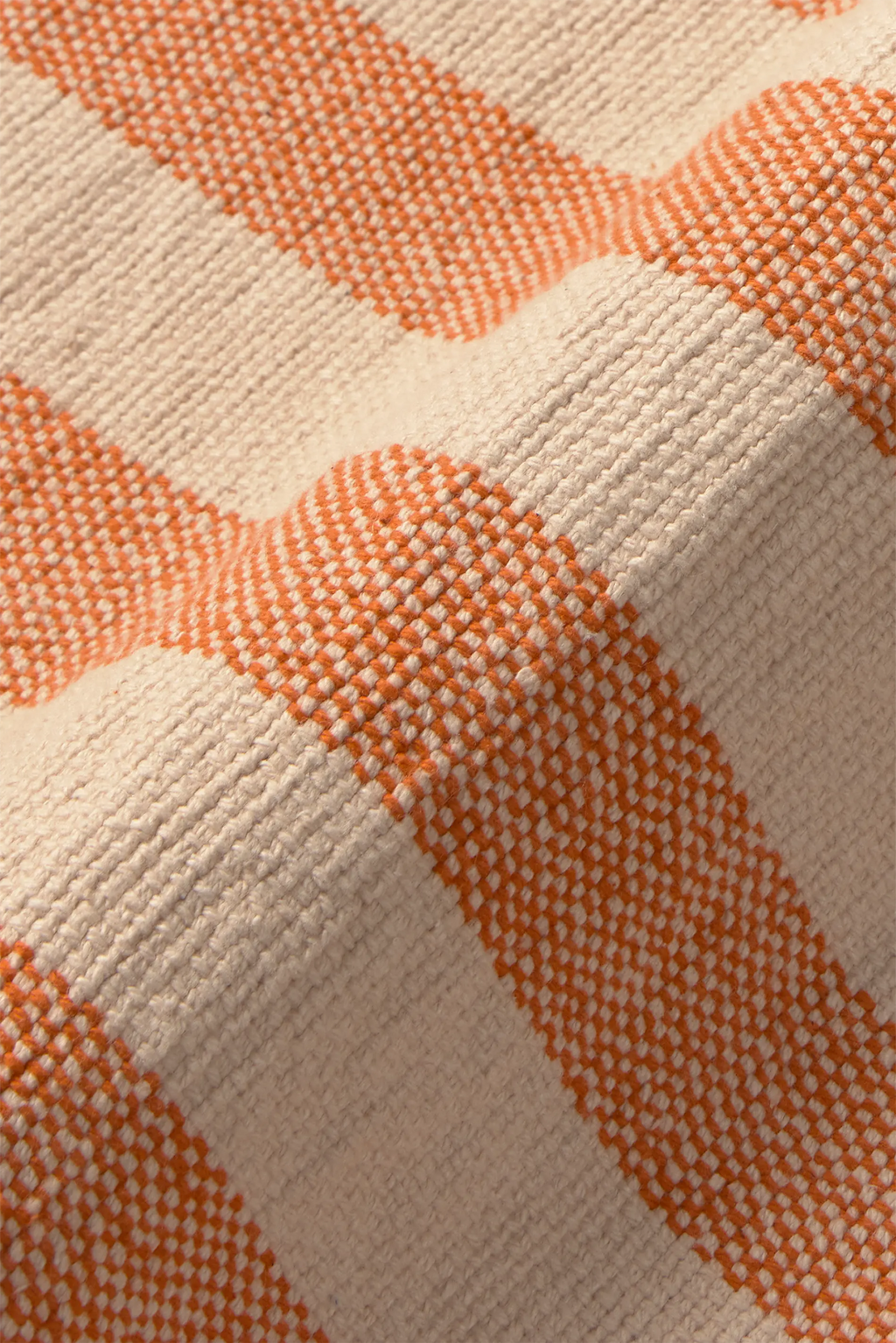 SET OF 2 HANDLOOM PLACEMATS POCKET TERRACOTA
