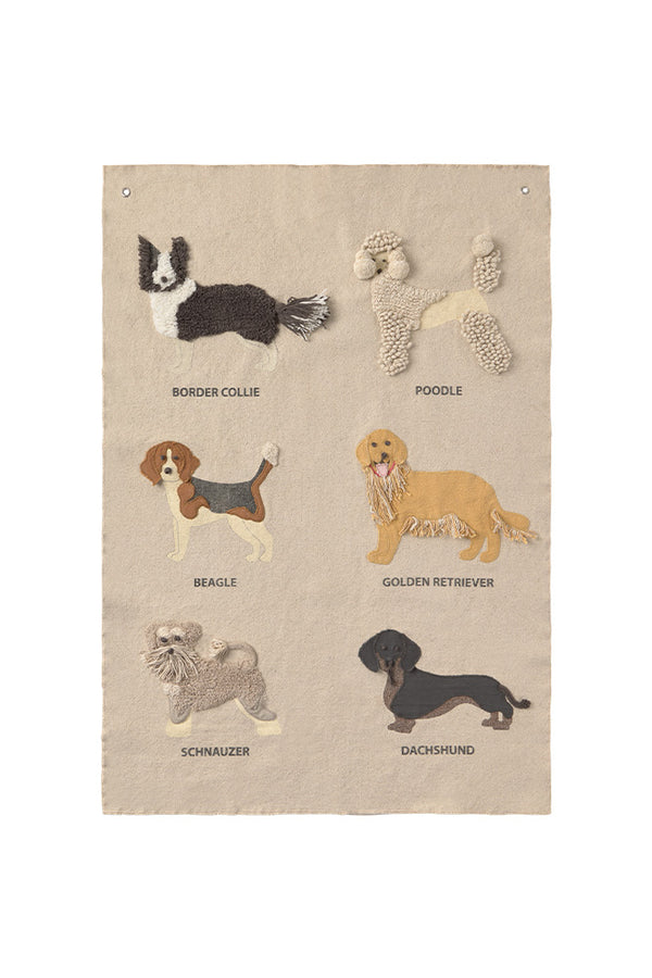 WALL HANGERS DOGS