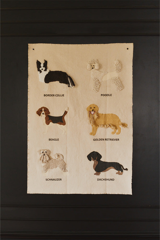 WALL HANGERS DOGS