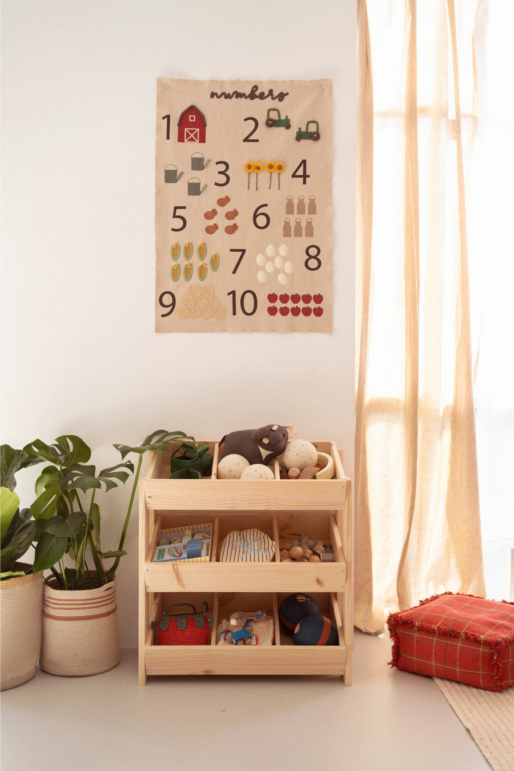 WALL HANGER FARM NUMBERS