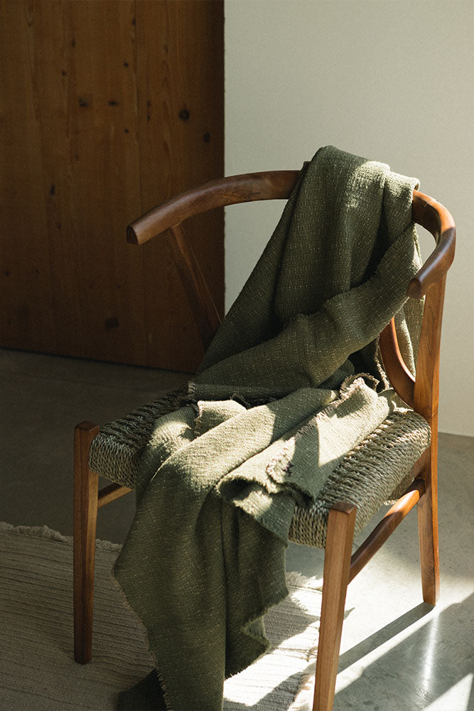 Handloom Plaid Kaki