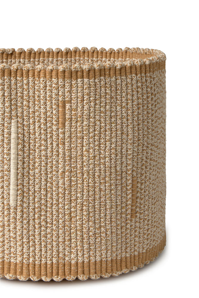 HANDLOOM BASKET VERTICAL NATURAL