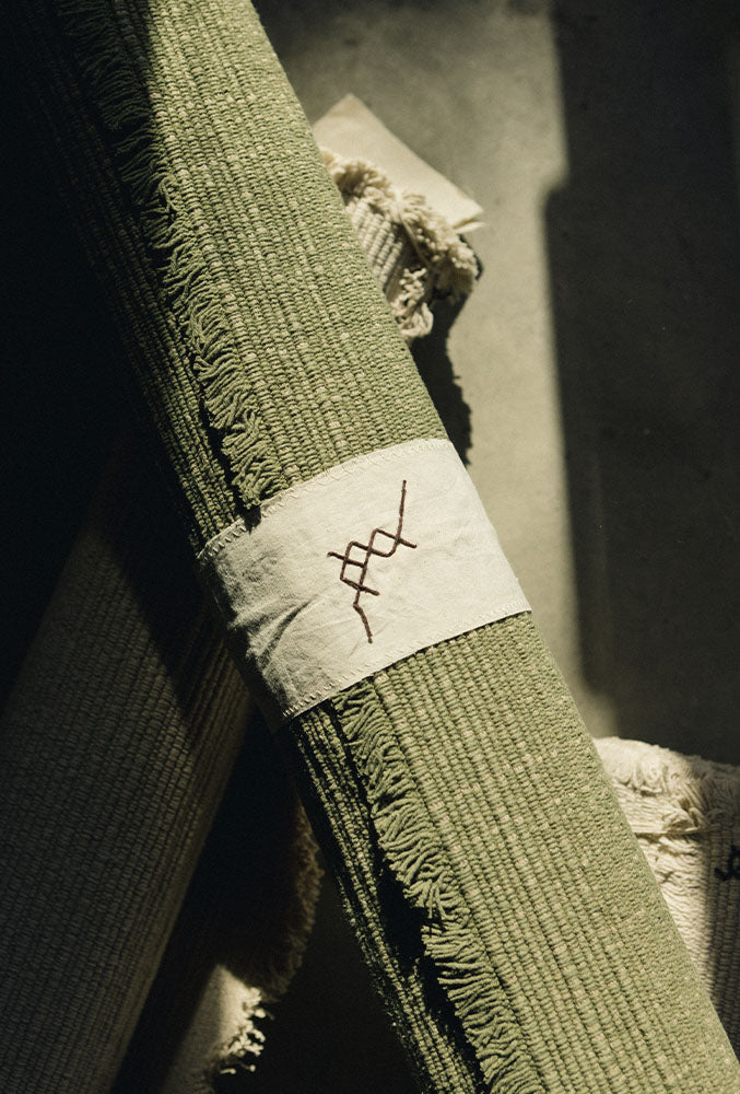 Handloom Area Rug  Kaki