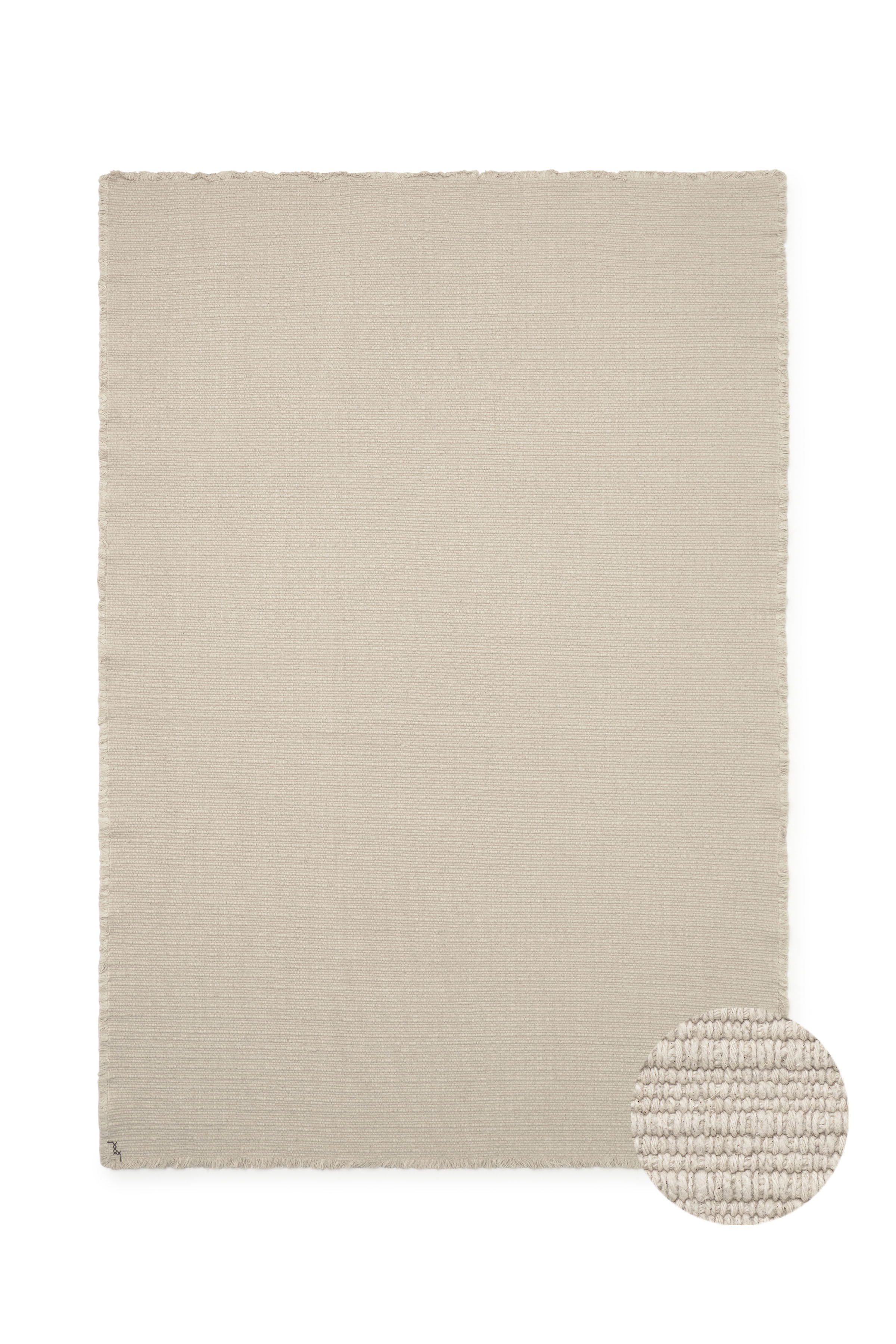 Handloom Area Rug Natural