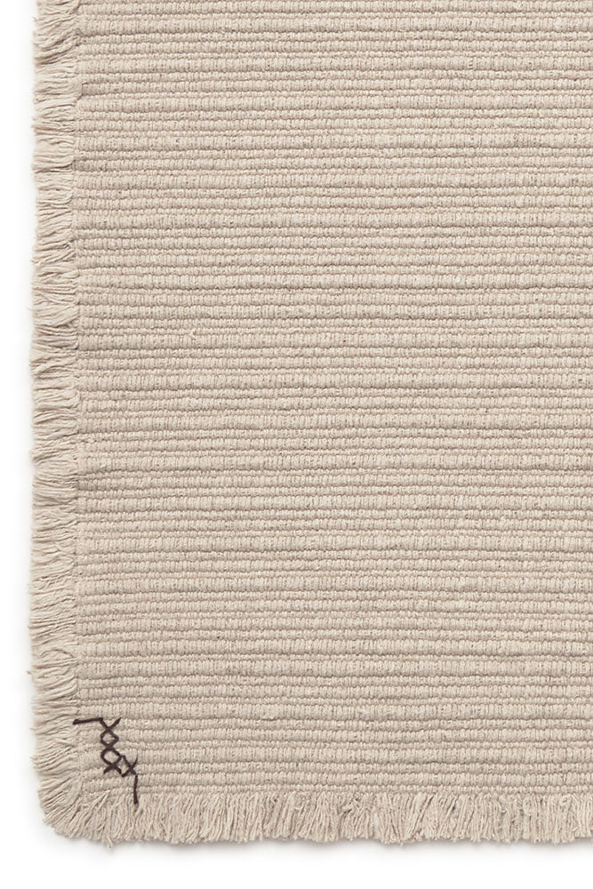 Handloom Area Rug Natural