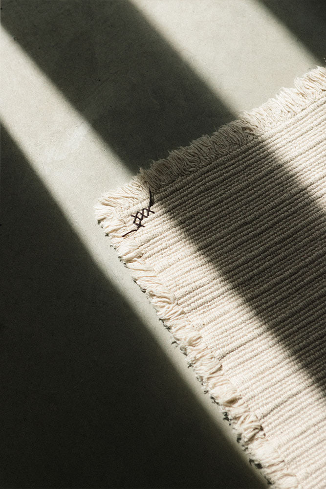 Handloom Area Rug Natural